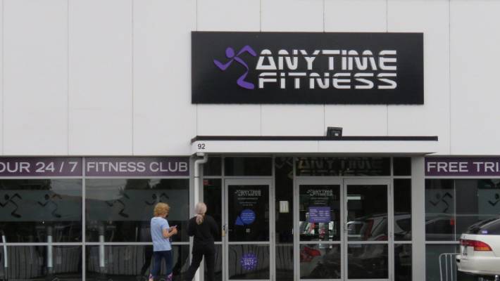 Anytime Fitness in South Dunedin where Brenton Tarrant used to work out.