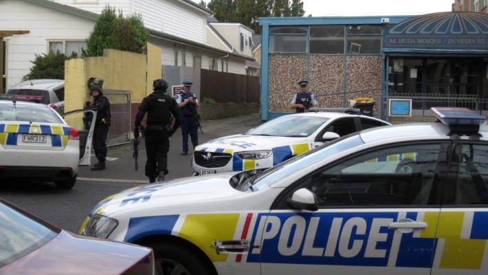 On Friday night Armed Offenders Squad members also entered Dunedin's Al Huda Mosque, in the student quarter just before 5pm.