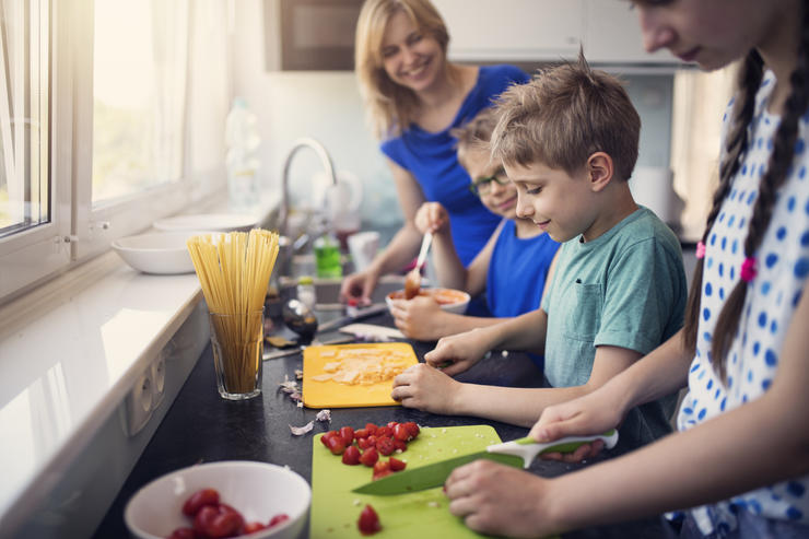 Bring Kids Into The Kitchen