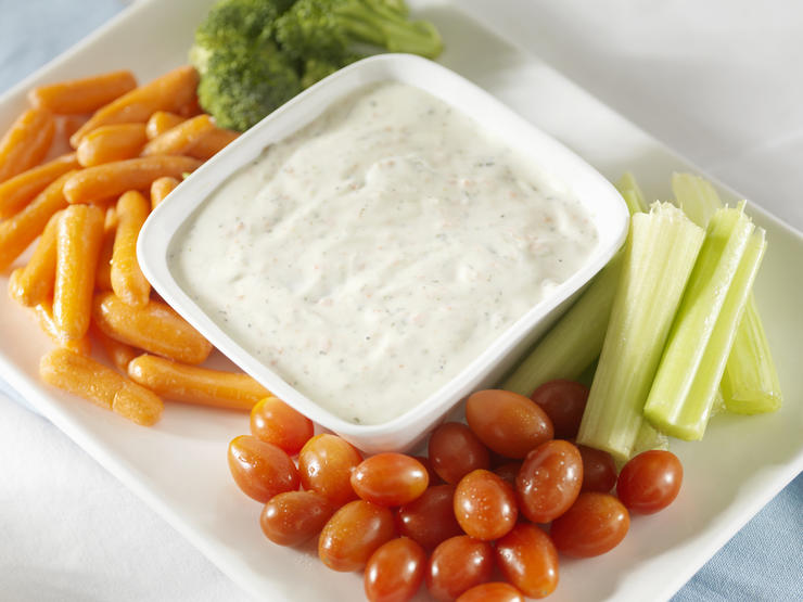 Make A Healthy Version of Ranch Dip