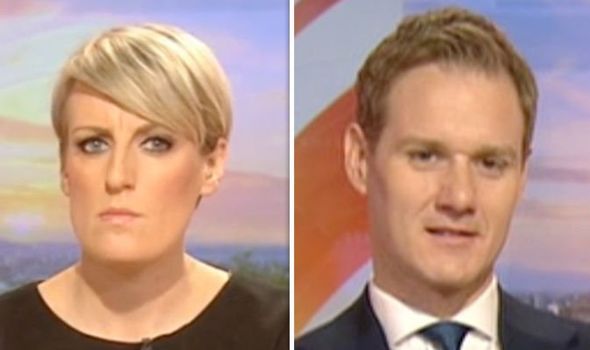 Dan Walker Steph McGovern pregnant twitter BBC Breakfast presenter baby news BBC news