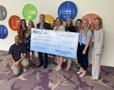 Bellco Credit Union presented a grant of $100,000 to Children’s Hospital Colorado to support wellness programs that address secondary trauma and caregiver fatigue.