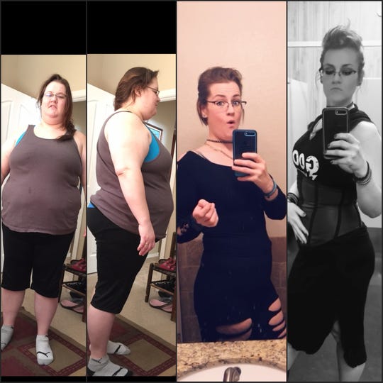 April Wood helped Chantel Cooper as she went through her own weight loss journey. She lost 200 pounds.