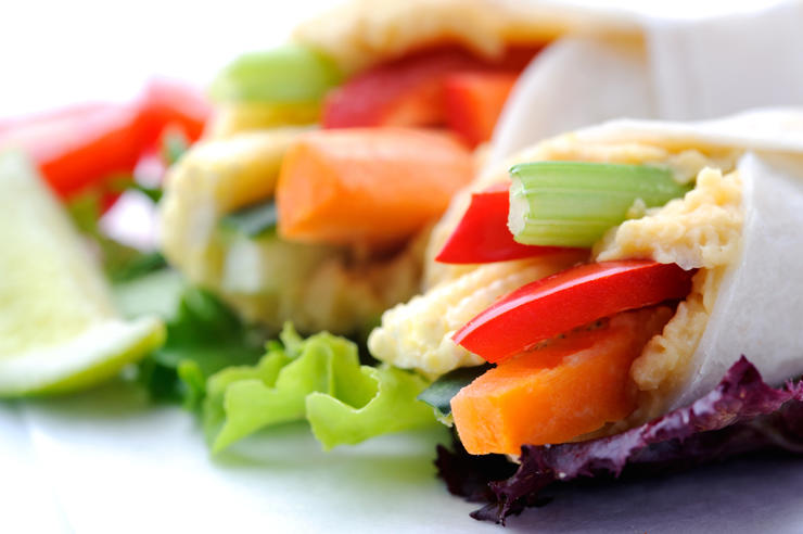 Hummus Wrap