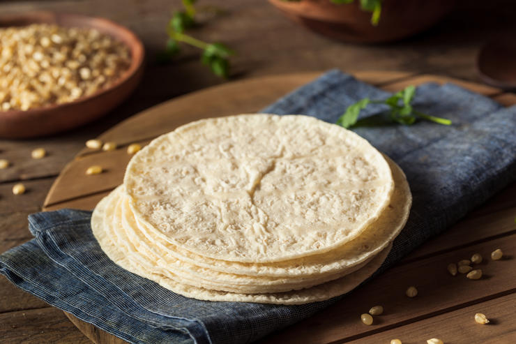 Strawberry Jam And Peanut Butter Tortillas