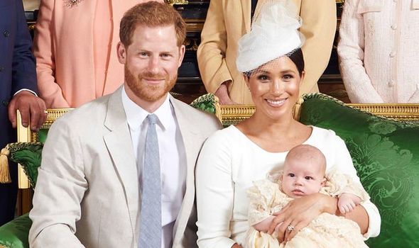 archie christening prince harry meghan markle royal news