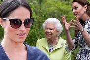 queen elizabeth ii news kate middleton meghan markle feud archie harrison title