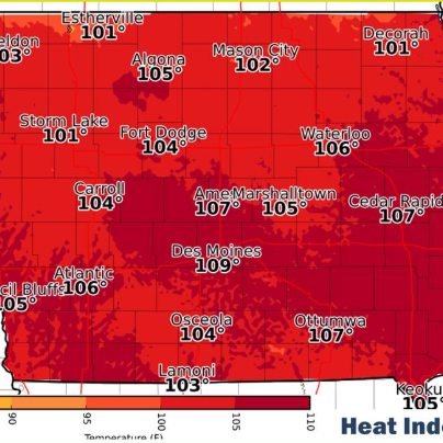 Iowa braces for 'most intense, longest-lasting' heat wave so far this year