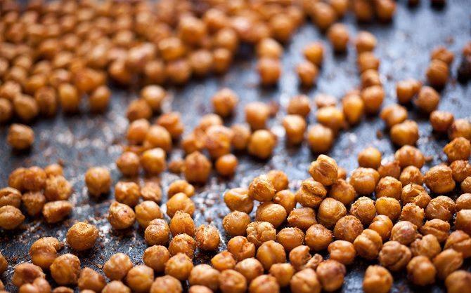 easy roasted chickpeas