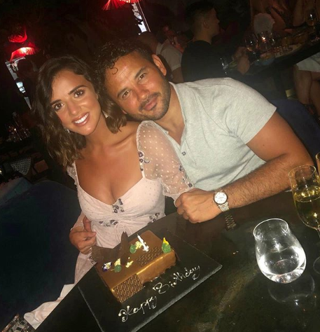  The couple have been celebrating Lucy's birthday this weekend
