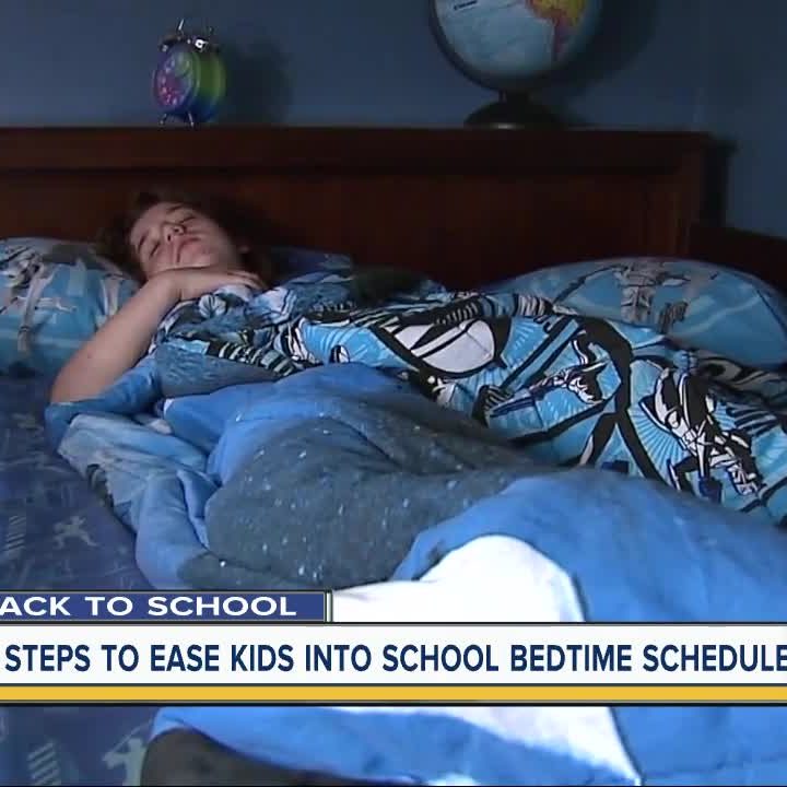 Parents, here’s a 3-step strategy for easing kids into their school year bedtime schedule – WXYZ Detroit