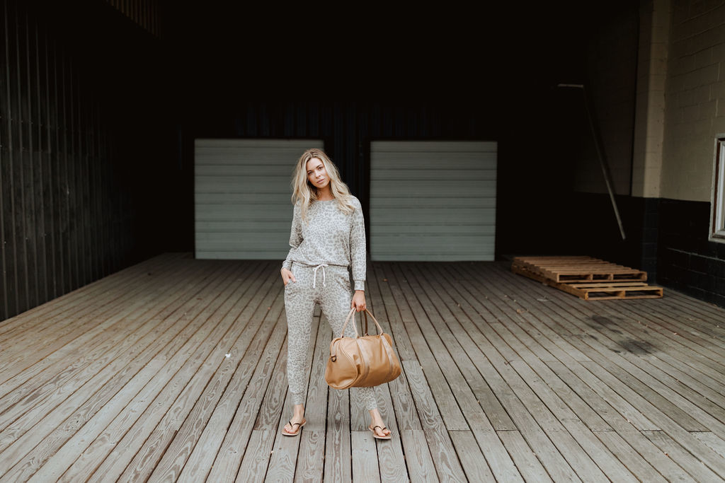 vegan leather tote