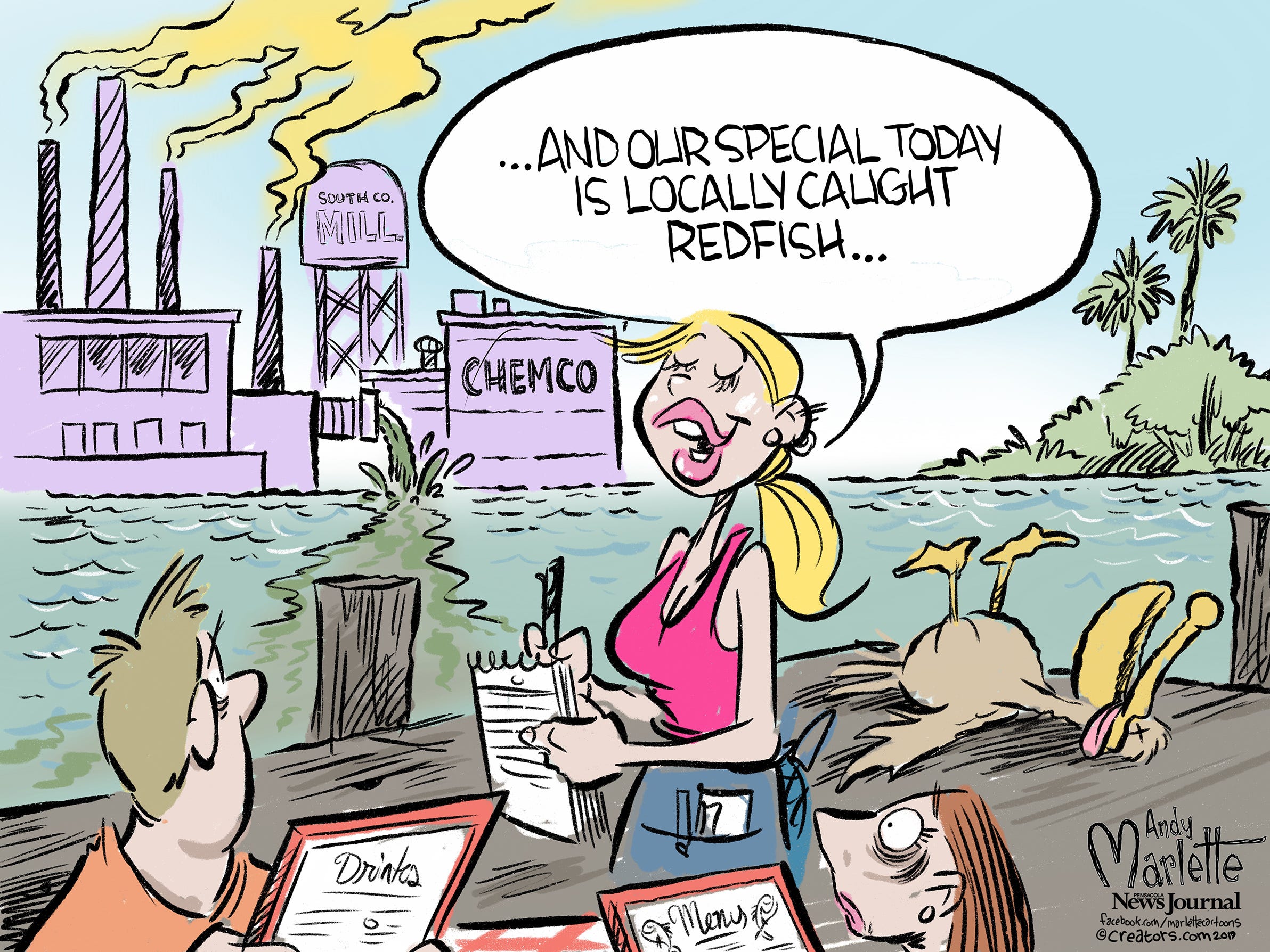 The cartoonist's homepage, pnj.com/opinion