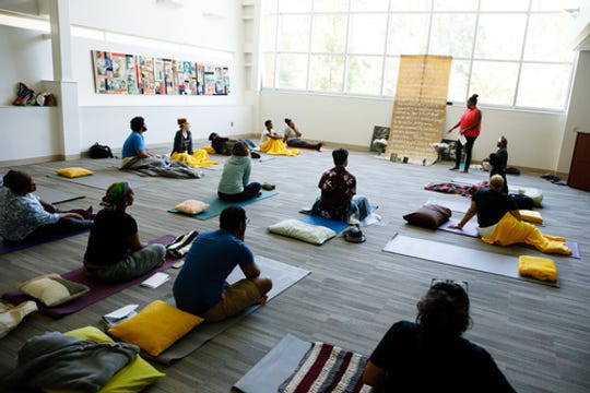 Tricia Hersey sees her Nap Ministry as a way for people to refuel, meditate and get much needed rest.