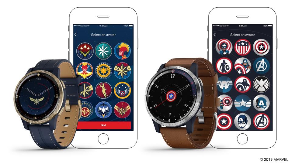 Garmin Marvel Legacy Hero Series with Connect app