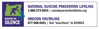 Oregon suicide prevention