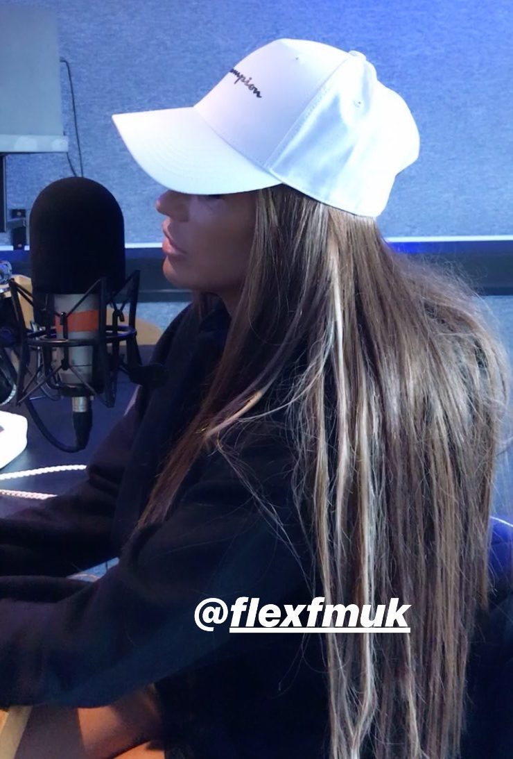  Katie appeared on FlexFM radio this morning