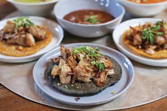 Jackfruit tacos are a Todo Verde catering menu option.