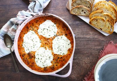 Simple one-pan recipes like our Meatballs in Creamy Tomato Sauce make gathering family around the table easy. Add a ready-to-eat bagged salad to round out the meal.