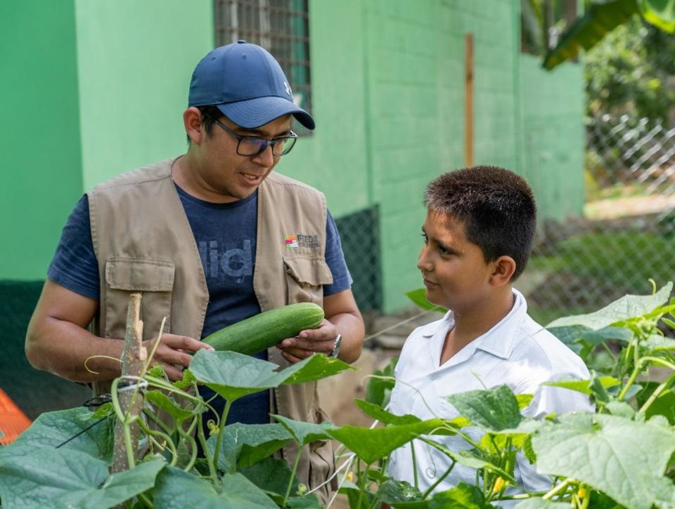 Photo - Children and families learn the importance of growing their own food for improving food variety and sustainability. [PROVIDED]