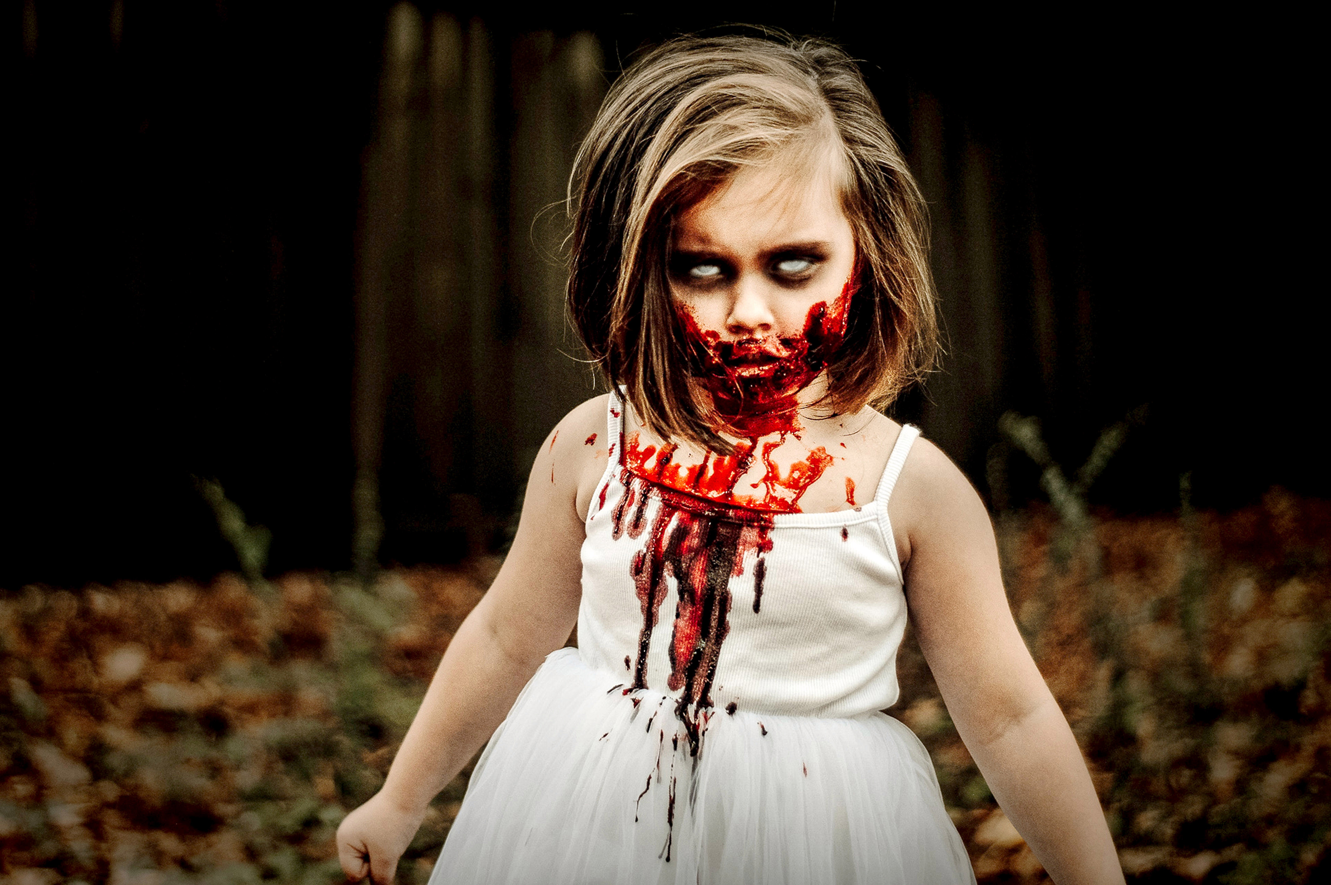  Ghouls just wanna have fun - but this is all down to editing and fake blood