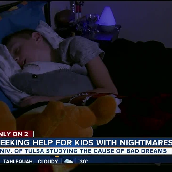TU Psychologists conduct sleep studies to reduce nightmares in children – kjrh.com