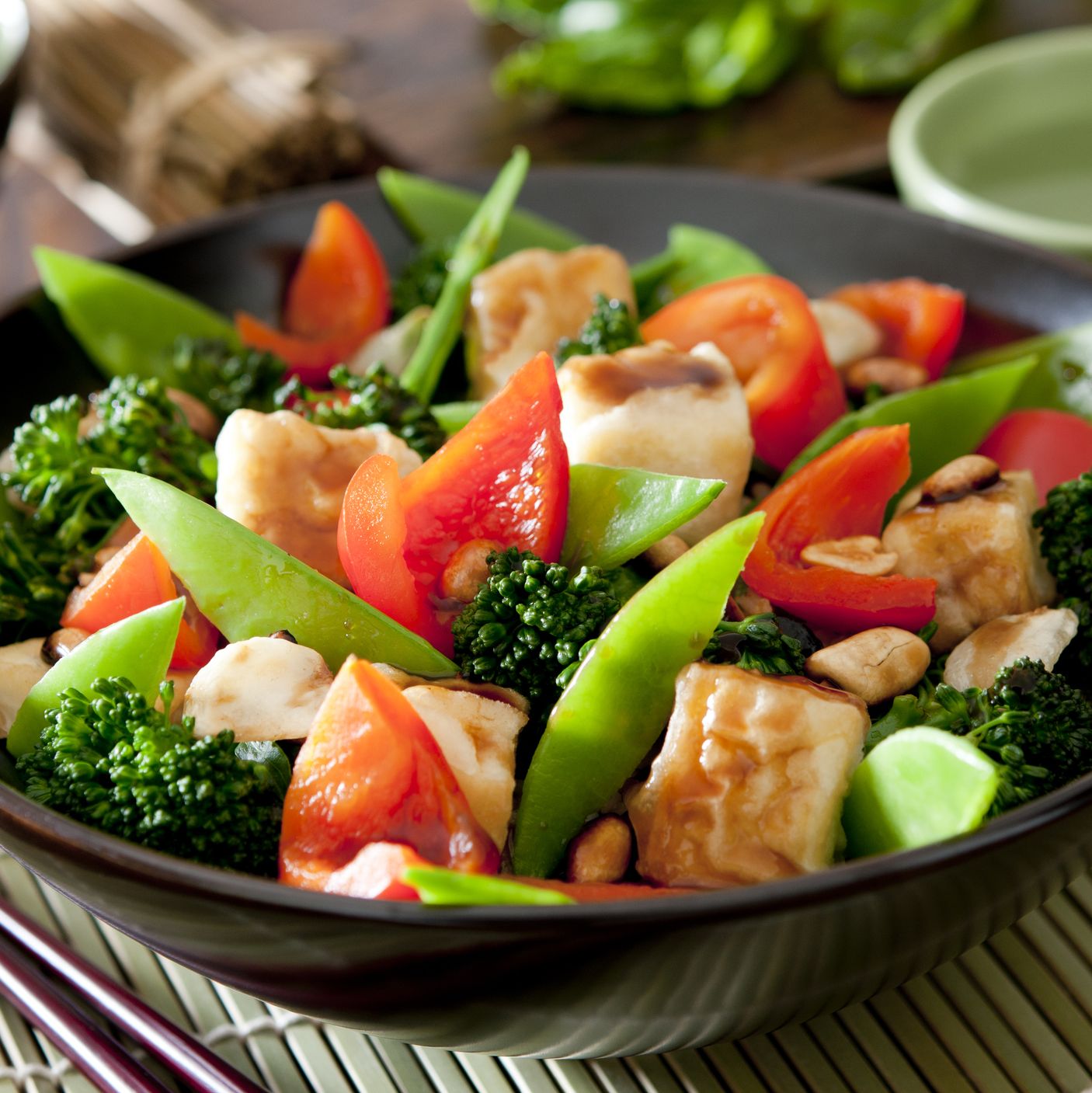 Tofu and Vegetable Stir Fry