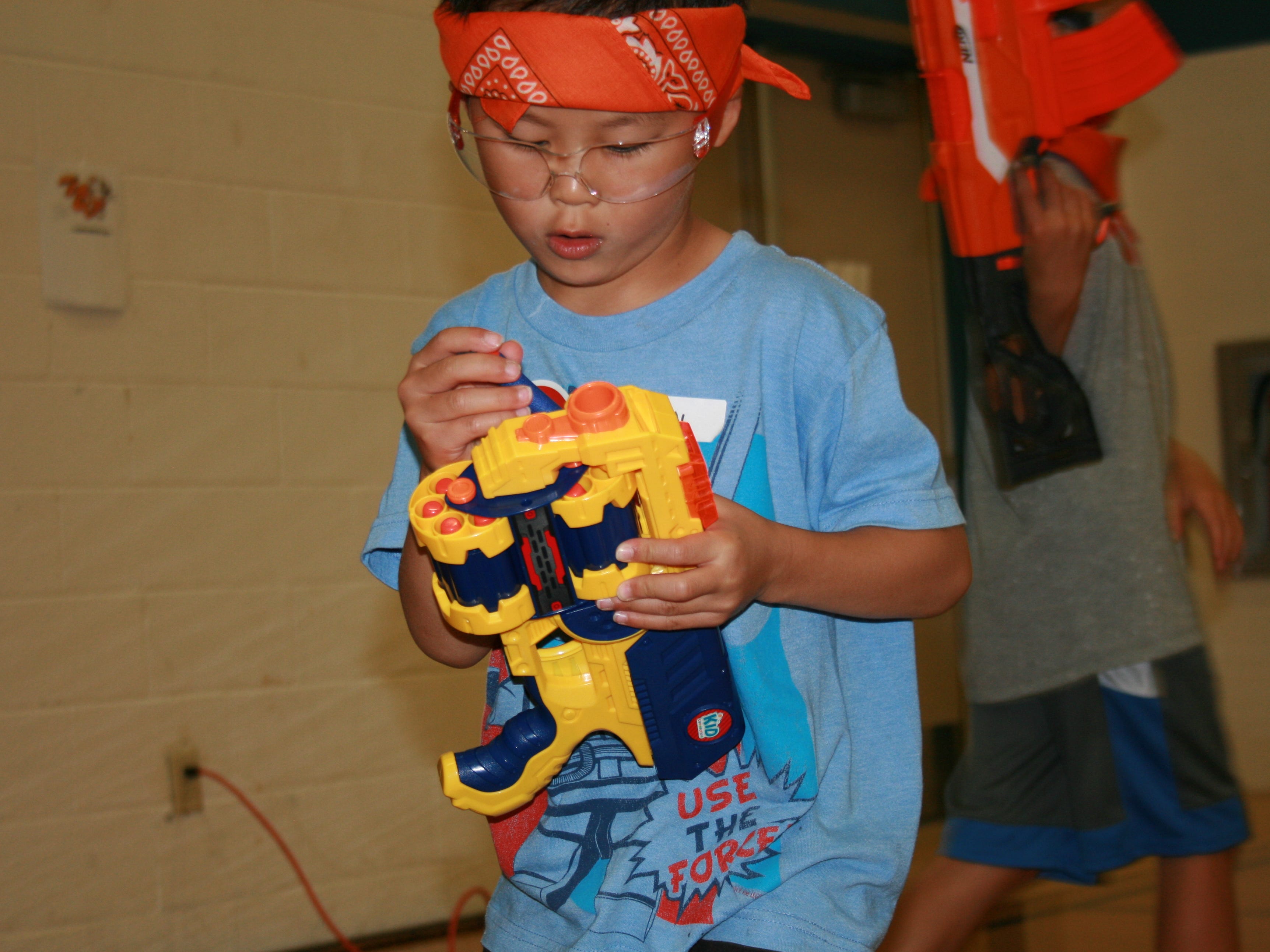 Kids at the York JCC enjoying an activity during one of the classes.