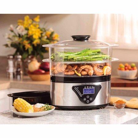 Hamilton Beach 5.5-Quart Digital Steamer