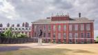 a large building with Kensington Palace in the background