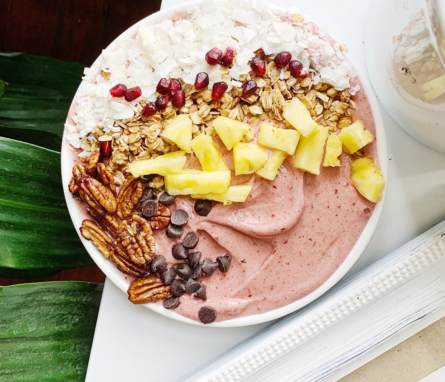 Vegan Dark Cherry Smoothie Bowl