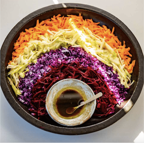 Half Rainbow Slaw