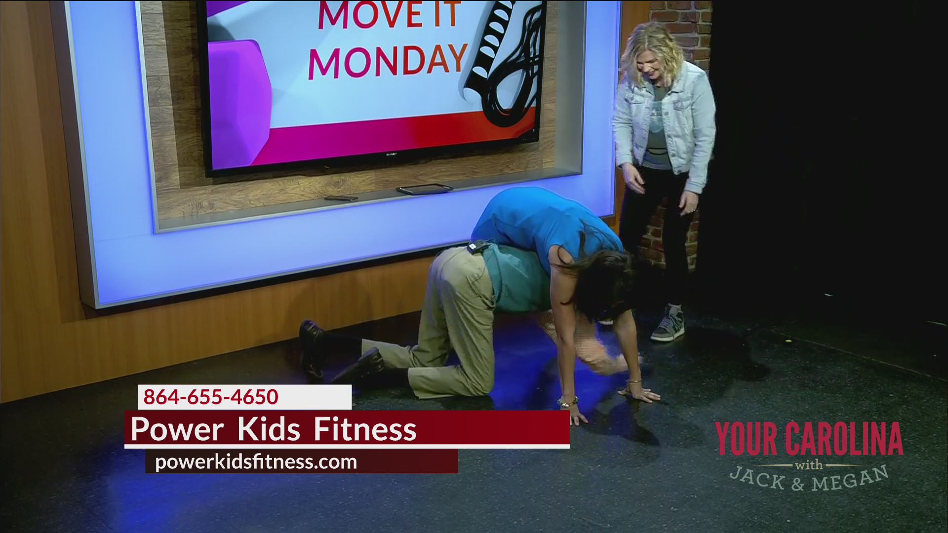 Thumbnail for the video titled "Move It Monday - Power Kids Fitness"