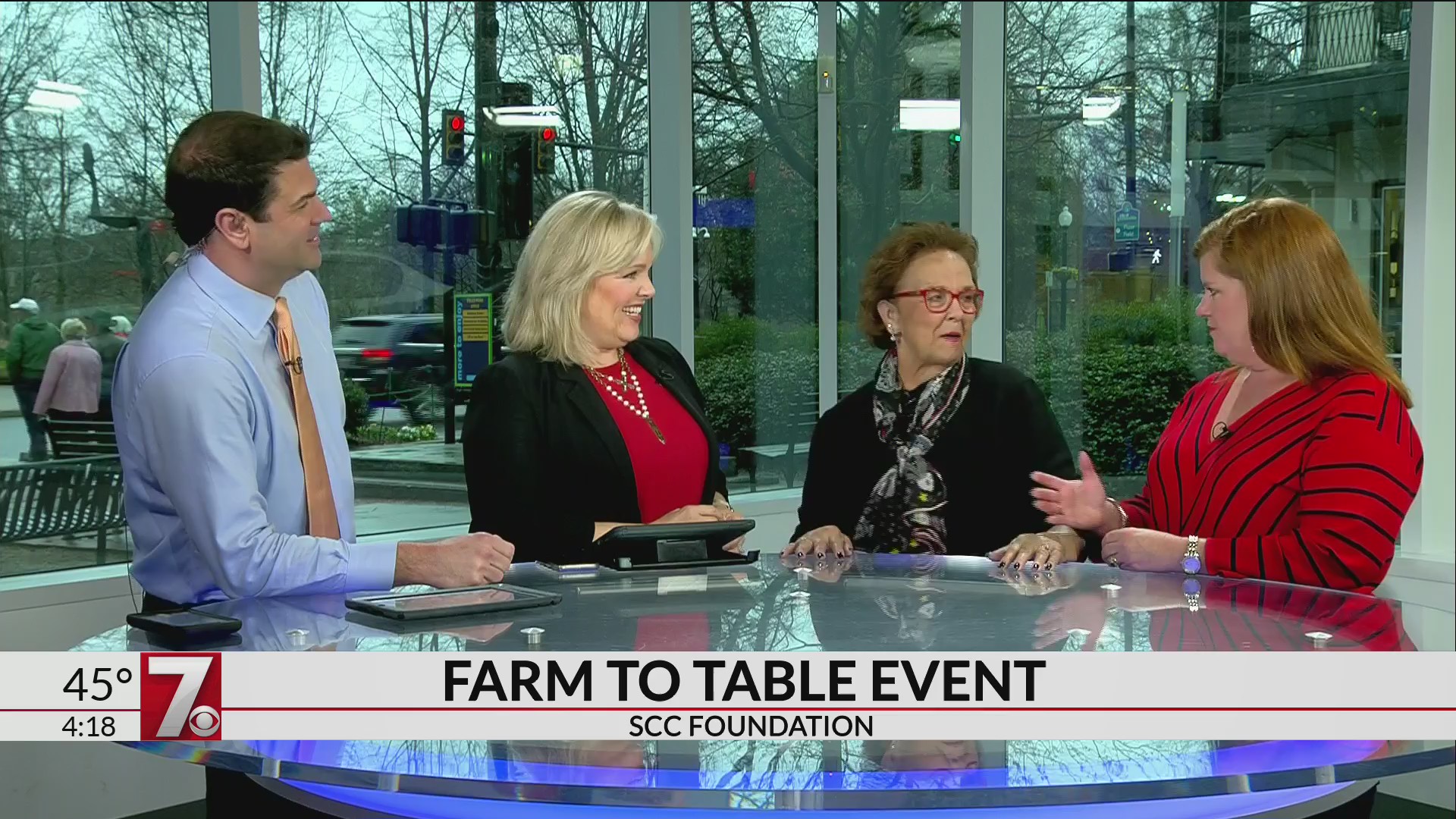 Thumbnail for the video titled "#7Event: Spartanburg Community College's Farm to Table event"