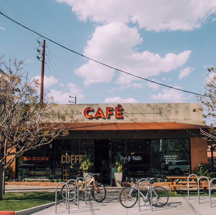 Chamberlin is the restaurateur, chef, and owner of Phoenix Public Market Café.