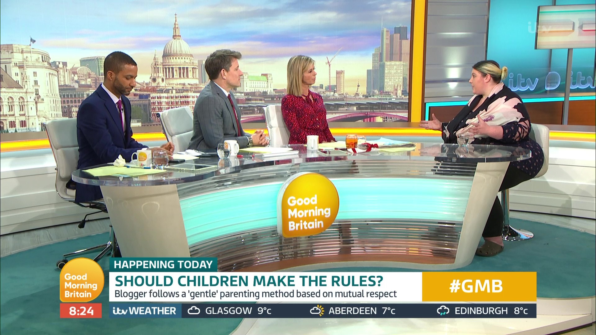  Nic told hosts Kate Garraway and Ben Shephard that George learned to read and write by pointing at signs
