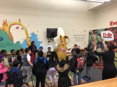 Dole Food Company and Action for Healthy Kids today launched a free, interactive Healthy Eating Toolkit designed to build healthier schools and students across America. Dole's Bobby Banana led fun exercises for students at Stoney Creek Elementary School in Charlotte, North Carolina.