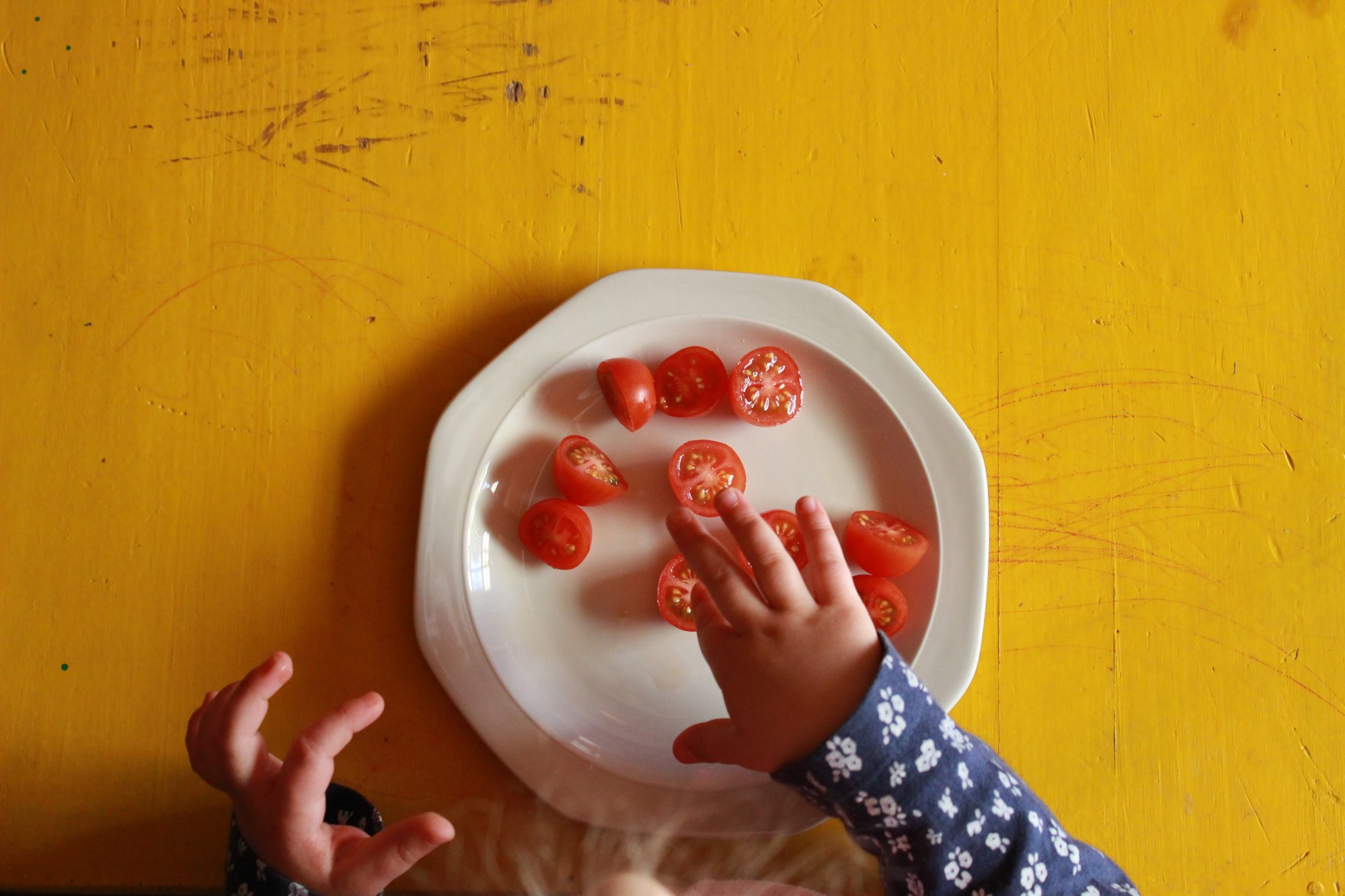 child eating