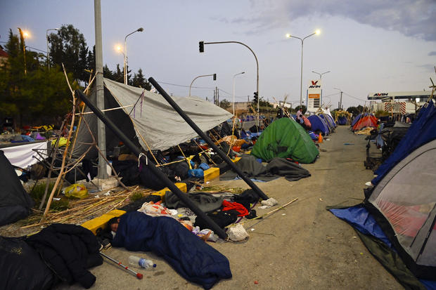 Thousands Of Migrants Displaced After A Fire In Lesbos Camp 