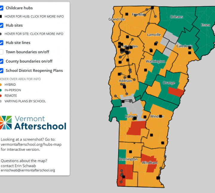 VDH COVID-19 Update: Get your flu shot, hubs helping kids – Vermont Biz