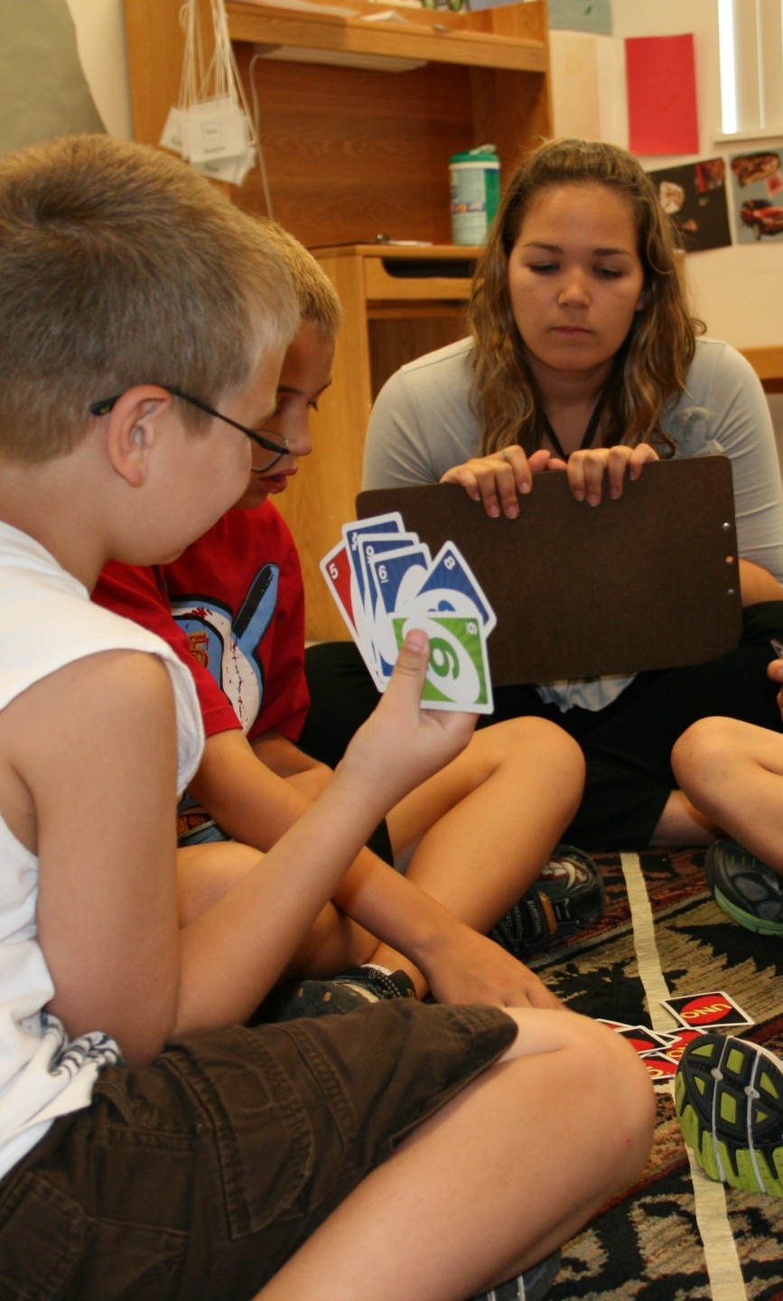 Researchers work one-on-one with students to improve their social skills