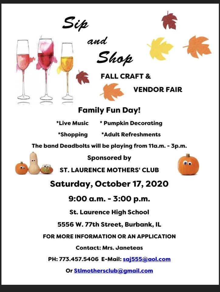 Sip and Shop Craft Fair and Vendor Fair